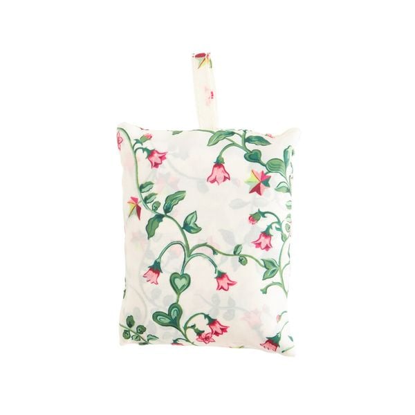  Túi đeo vai xếp gọn/Foldaway Shopper - Twin Flowers - Ecru 