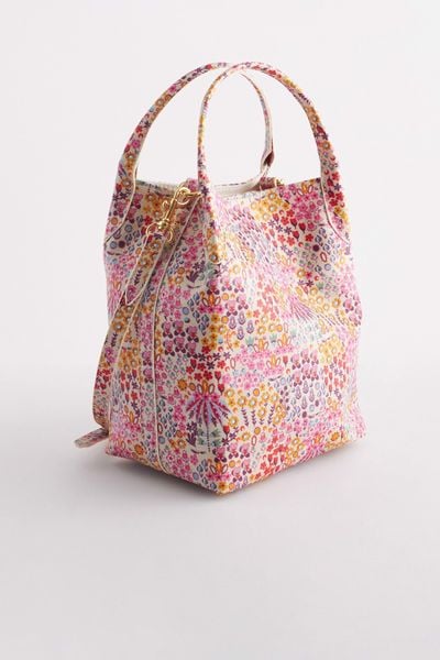  Túi đeo chéo/Corner Handle Crossbody - Affinity Ditsy - Pink/Cream 