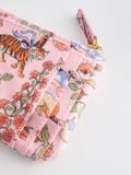  Ví ngắn/Card & Coin Purse - Flowers & Friends - Hồng 