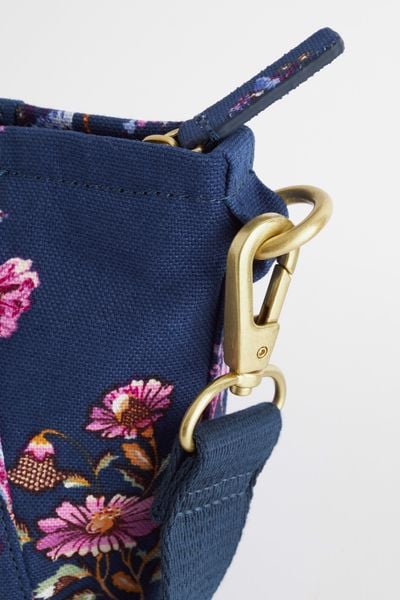  Túi đeo chéo/Compact Zipped Messenger - Friendship Bunch - Xanh Navy 