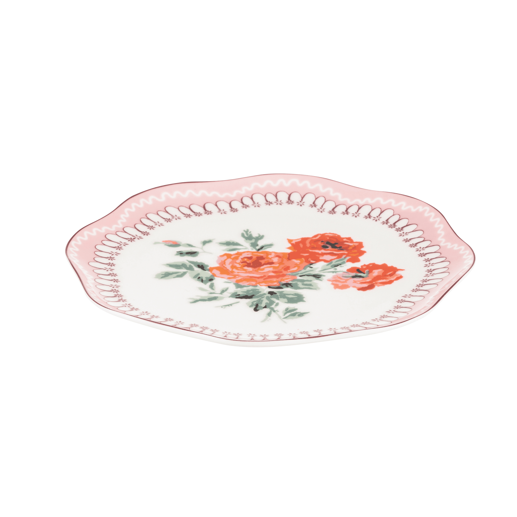  Dĩa/China Range - ARCHIVE ROSE - PINK - CKARSIDEPLATE 