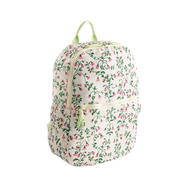  Ba lô đi học/đi làm/Compact Backpack - Twin Flowers - Ecru 