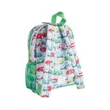  Ba lô cho bé /Kids Classic Backpack - Retro Cars - Xanh Lá 