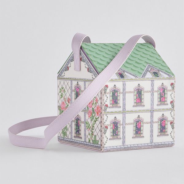  Túi đeo chéo cho bé/Kids Crossbosy - Christmas House - Cream - B35338 