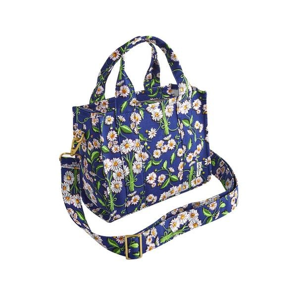  Túi đeo tay/Mini Bonded Tote - Daisy Chain - Xanh Navy 