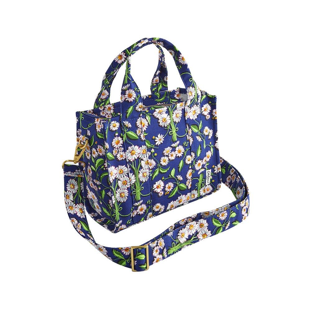  Túi đeo tay/Mini Bonded Tote - Daisy Chain - Xanh Navy 