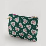  Ví/Pouches - Lace Hearts - Green - B98687 