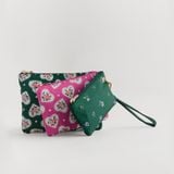  Ví/Pouches - Lace Hearts - Green - B98687 