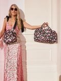  Túi du lịch/Travel holdall - Strawberry Small - Đen 