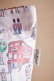 Túi đeo vai xếp gọn/Shopper Bags - Lovely London - Ecru - AA2456 