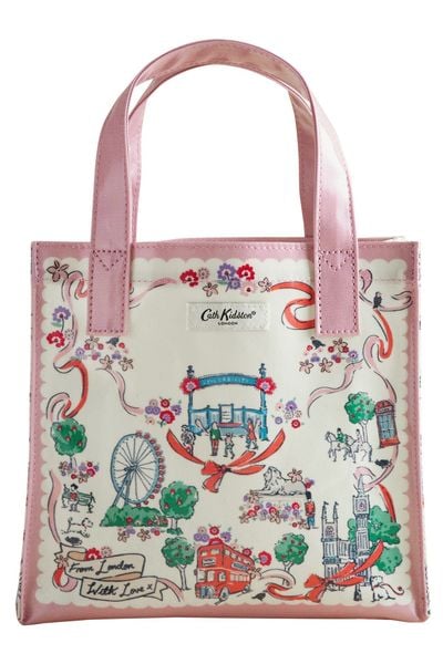  Túi đeo tay/Bookbag - Lovely London - Ecru - AA4019 