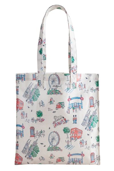  Túi đeo vai/Bookbag - Lovely London - Ecru - AA4027 