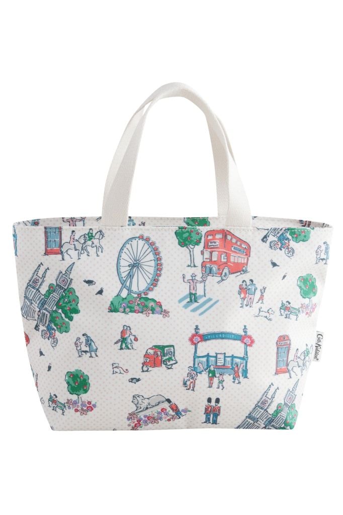  Túi du lịch/Bookbag - Lovely London - Ecru - AA4028 