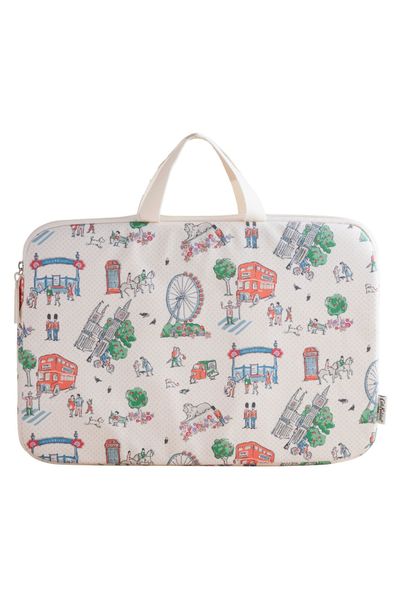  Túi đựng laptop/Laptop Case - Lovely London - Ecru - AA4295 