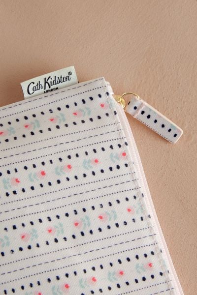  Ví/Purse - Rose Ticking stripe - Ecru - AA4363 