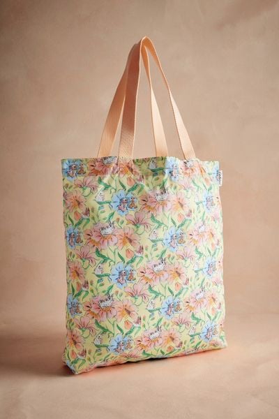  Túi tote/Tote - Bunnies Floral - Yellow - AA4591 