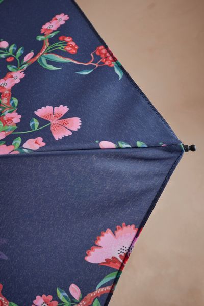  Ô dù/Umbrella - Birds - Navy - E95428 