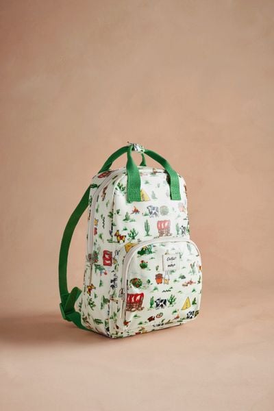  Ba lô cho bé/Kids Backpacks - Miffy Rodeo - Ecru - AK5847 