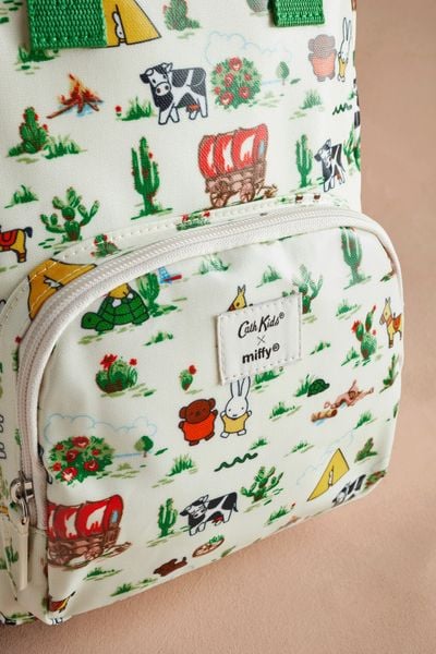  Ba lô cho bé/Kids Backpacks - Miffy Rodeo - Ecru - AK5847 