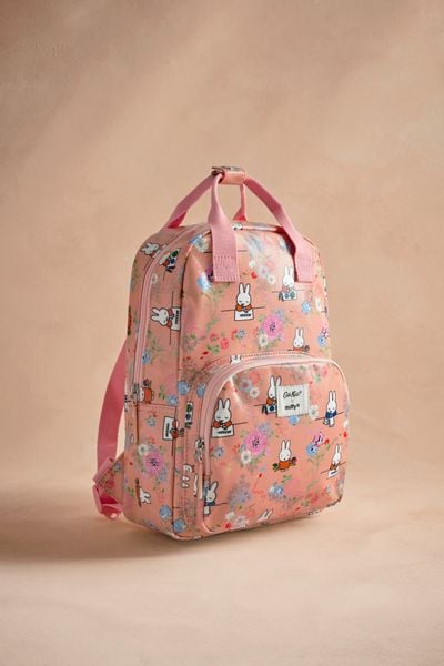  Ba lô cho bé/Kids Backpacks - Miffy Canvas - Coral Pink - AK5856 