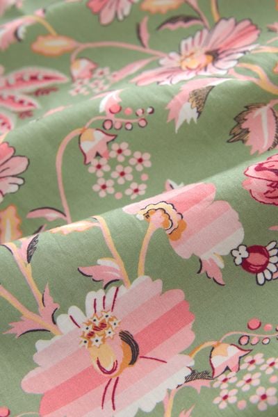  Áo Choàng/Robe - Friendship Garden - Xanh Lá 