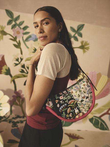  Túi đeo chéo/Crossbody - Miffy Ditsy - Black - AK5840 