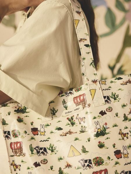  Túi đeo vai/Shopper Bags - Miffy Rodeo - Ecru - AK5170 