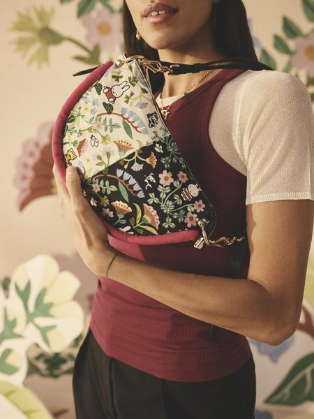  Túi đeo chéo/Crossbody - Miffy Ditsy - Black - AK5840 