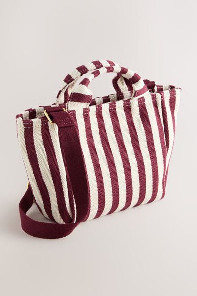  Túi đeo chéo/Cross Body - Cherry Stripe - Burgundy Red - AL8174 