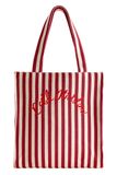  Túi đeo vai/Shopper - Cherry Stripe - Burgundy Red - AL8177 