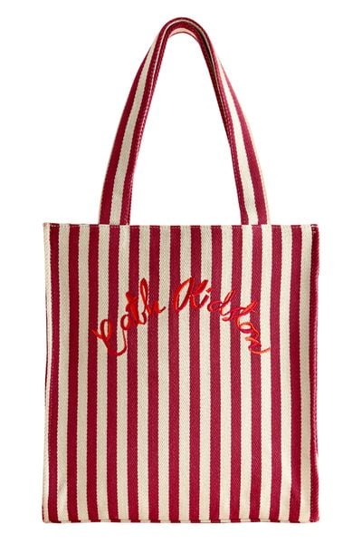  Túi đeo vai/Shopper - Cherry Stripe - Burgundy Red - AL8177 