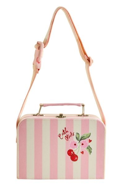  Túi đeo chéo trẻ em/Kids Cross Body - Cherry Stripe - Pink/Cream - AL8260 
