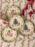  Bộ 2 dĩa/Set Of 2 Side Plates - Dolls House 