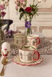  Bộ ly và đĩa/Teacup & Saucer - Dolls House 