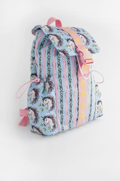  Ba lô cho bé /Kids Mini Rucksack - Horses - Hồng 