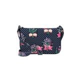  Cath Kidston - Túi đeo chéo/The Everything Cross Body - Lillies Posey - Navy 