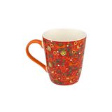  Cath Kidston - Ly/Stanley Mug - Pinball Ditsy - Pink/Orange 