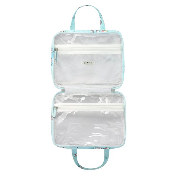 Túi đựng đồ dùng nhà tắm/Two Part Wash Bag Spring Bunnies and Lambs  - Blue - 1083781 