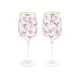  Bộ 2 ly/Set of 2 Wine Glasses - Love Locket - Cream - 1068870 