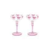  Bộ 2 ly/Set of 2 Coupe Glasses - Bow and Arrow - Cream - 1068894 