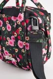  Túi đeo chéo/Travel Crossbody - Strawberry - Đen 