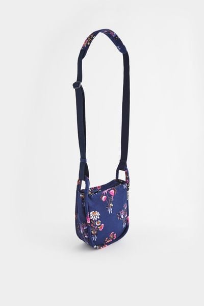 Túi đeo chéo/Mini Zipped Messenger - Friendship Bunch - Xanh Navy 