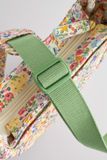 Túi đeo chéo/Mini Zipped Messenger - Harmony Ditsy - Xanh và vàng 