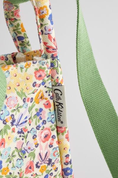  Túi đeo chéo/Mini Zipped Messenger - Harmony Ditsy - Xanh và vàng 