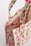  Túi đeo tay/Small Bookbag - Strawberry Small - Ecru 