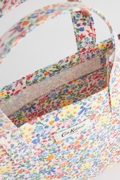  Túi đeo tay/Small Bookbag - Harmony Ditsy - Xanh và vàng 