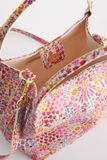  Túi đeo chéo/Corner Handle Crossbody - Affinity Ditsy - Hồng và kem 
