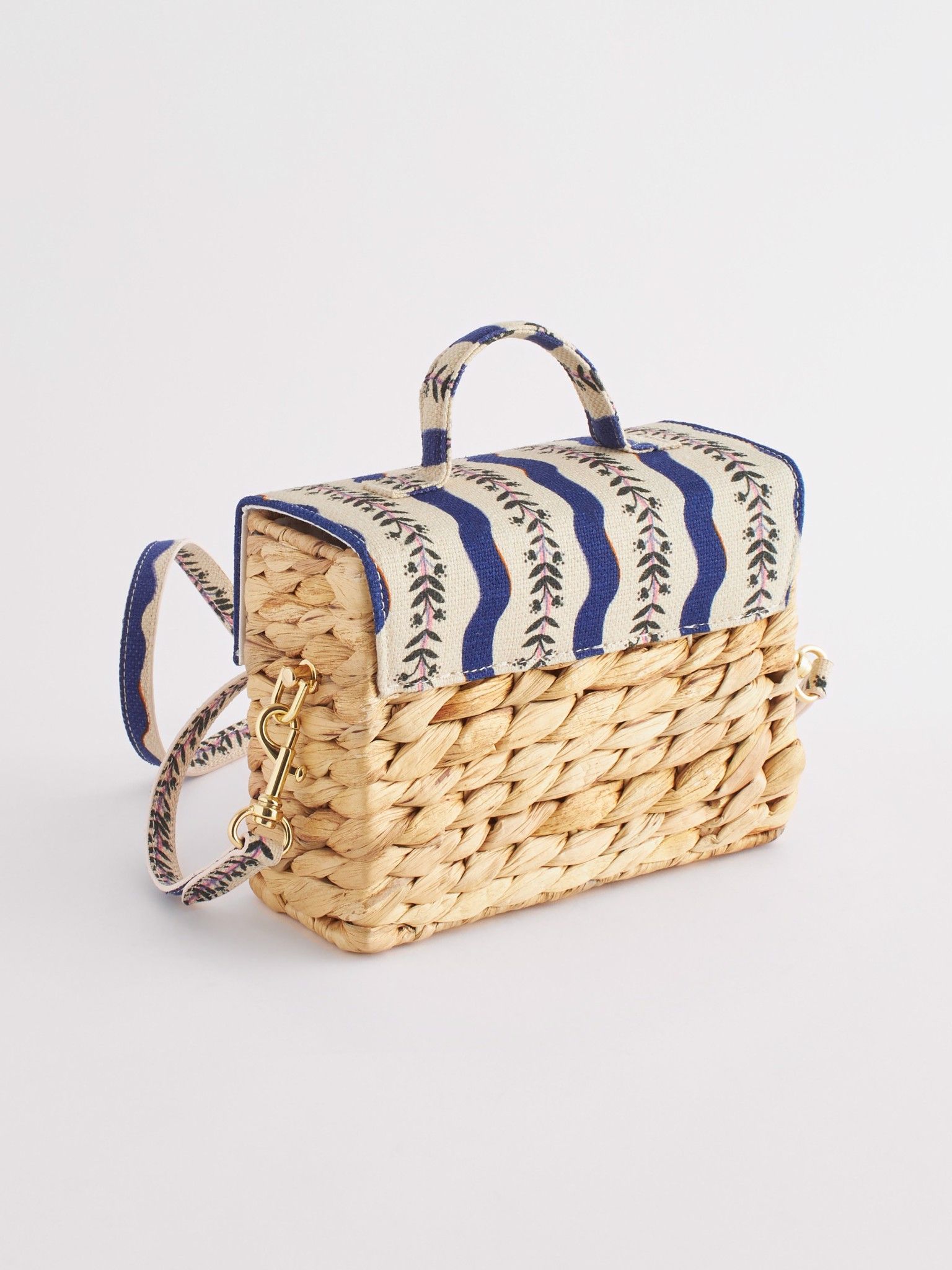  Túi đeo chéo/Box Crossbody - Dreamers Floral Stripe - Sọc 