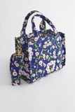  Túi đeo tay/Mini Bonded Tote - Daisy Chain - Xanh Navy 