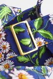  Túi đeo tay/Mini Bonded Tote - Daisy Chain - Xanh Navy 